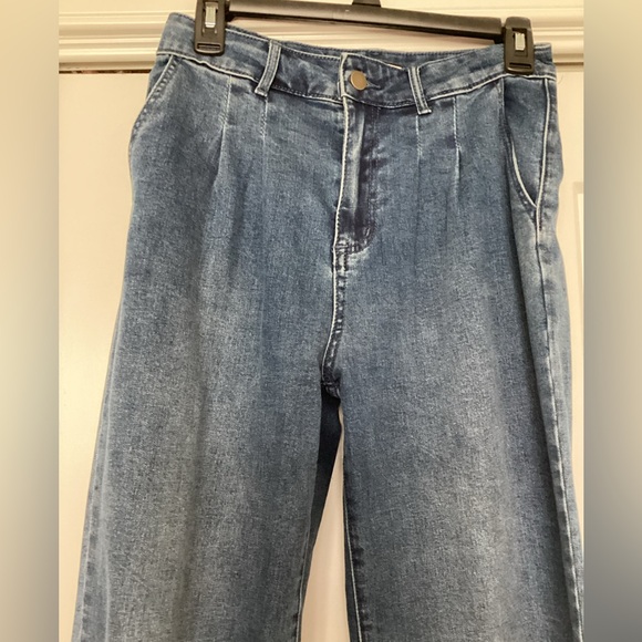 Bagatelle Blue Flare & Wide Leg Jeans - Picture 6 of 10